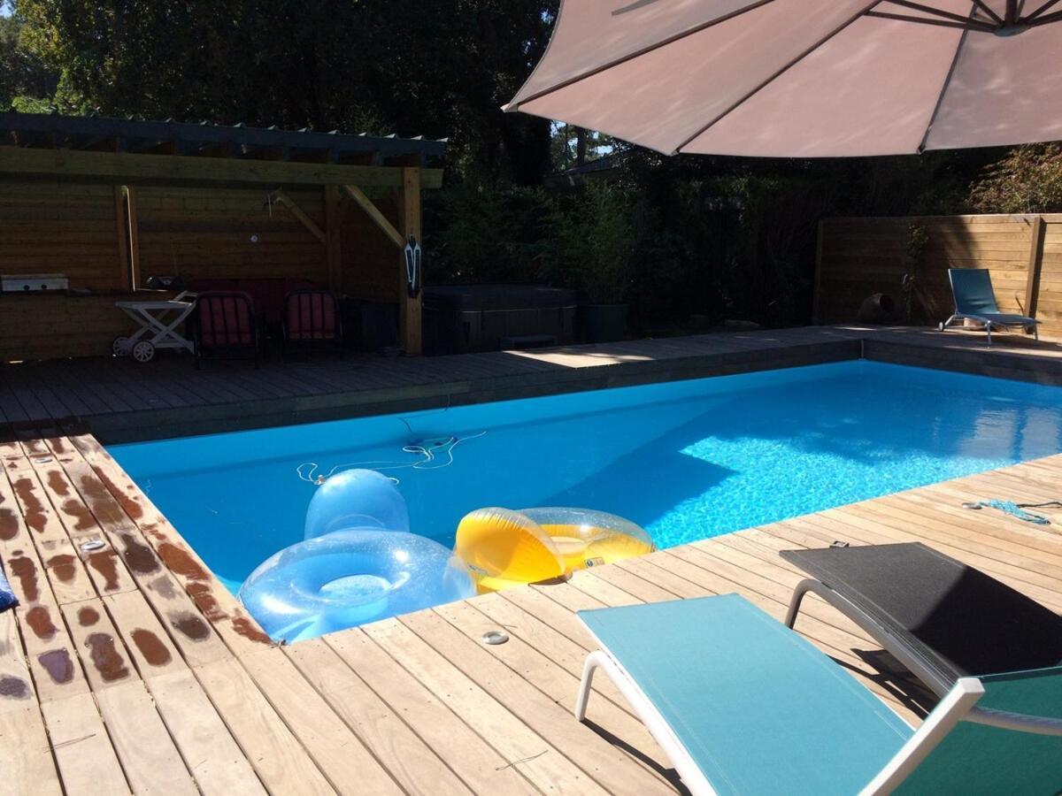 House With Heated Pool And Jacuzzi Villa Soorts-Hossegor Dış mekan fotoğraf