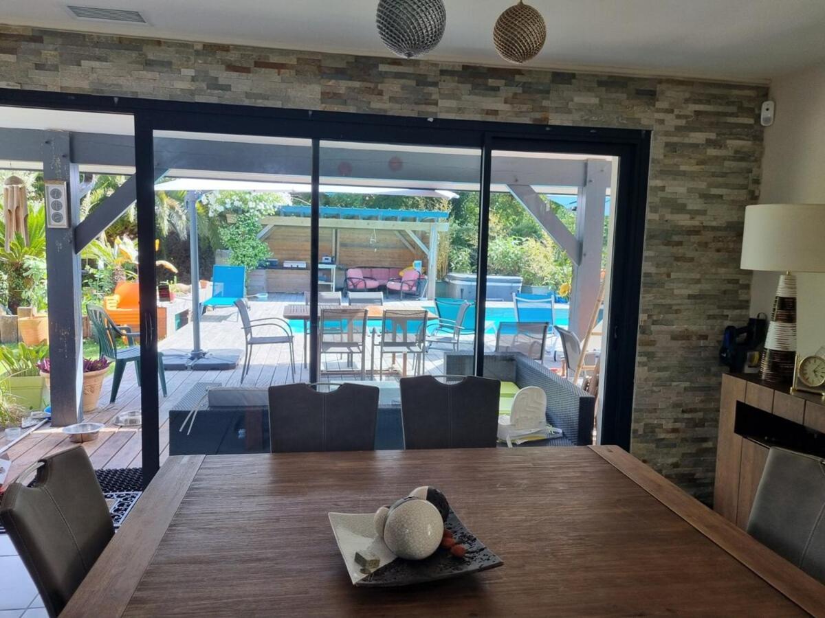 House With Heated Pool And Jacuzzi Villa Soorts-Hossegor Dış mekan fotoğraf